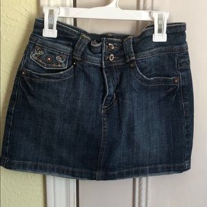Denim skirt